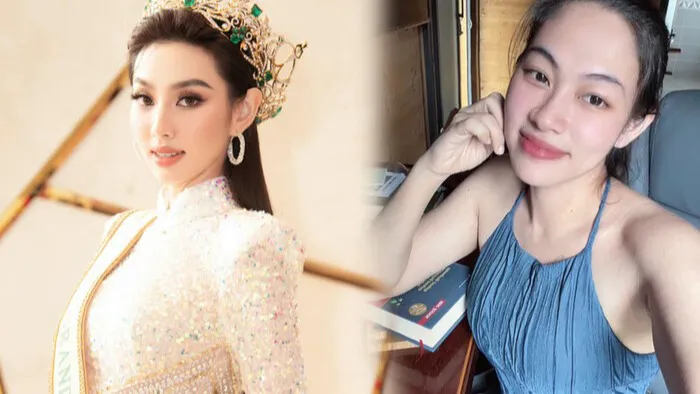 Hình ảnh hoa hậu Thùy Tiên và bà Đặng Thùy Trang